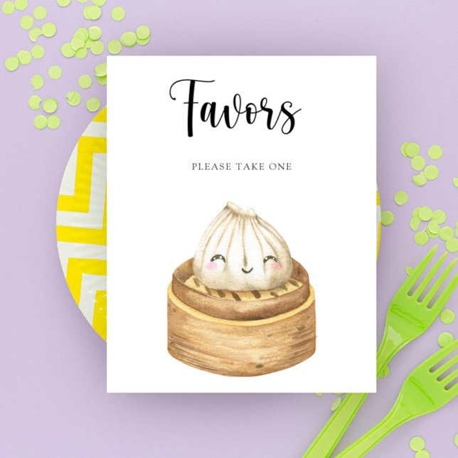 Watercolor dumpling  - Favors Poster (Creator Uploaded)