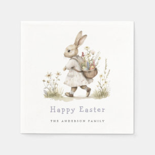 Watercolor Easter Egg Hunt Napkins