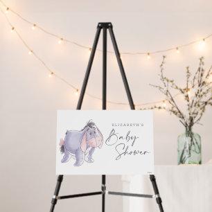 Watercolor Eeyore Baby Shower Foam Board