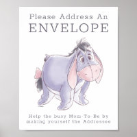 Watercolor Eeyore Baby Shower