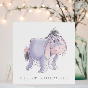 Watercolor Eeyore Baby Shower Take a Treat Foam Board