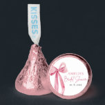 Watercolor Elegant Blush Pink Bow Bridal Shower Hershey®'s Kisses®<br><div class="desc">The "Watercolor Elegant Blush Pink Bow" Bridal Shower Hershey's Kisses® are a sweet and charming addition to any bridal shower celebration. With their delicate watercolor design featuring a blush pink bow motif, these Hershey's Kisses® add an elegant and romantic touch to the event decor. Whether used as table decorations, party...</div>