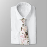 Watercolor Elegant Blush Pink Gum Eucalyptus Neck  Tie<br><div class="desc">PixDezines floral and foliage in watercolor neck tie,    Blush pink Eucalyptus and hydrangea with fall color foliage.  DIY background color.

 Copyright © 2011-2021 PixDezines™.</div>