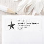 Watercolor elegant christmas Return address label<br><div class="desc">Watercolor elegant minimal Christmas return address label. Find matching products in our shop!</div>