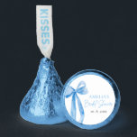 Watercolor Elegant Dusty Blue Bow Bridal Shower Hershey®'s Kisses®<br><div class="desc">Introducing the "Watercolor Elegant Dusty Blue Bow" Bridal Shower Hershey®'s Kisses®, a delightful and sophisticated touch for your special occasion. Each Hershey®'s Kiss® is decorated with a custom sticker featuring a beautiful watercolor dusty blue bow and elegant typography. These charming candies add a touch of elegance and sweetness to your...</div>