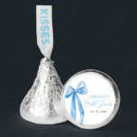 Watercolor Elegant Dusty Blue Bow Bridal Shower Hershey®'s Kisses®<br><div class="desc">Introducing the "Watercolor Elegant Dusty Blue Bow" Bridal Shower Hershey®'s Kisses®, a delightful and sophisticated touch for your special occasion. Each Hershey®'s Kiss® is decorated with a custom sticker featuring a beautiful watercolor dusty blue bow and elegant typography. These charming candies add a touch of elegance and sweetness to your...</div>