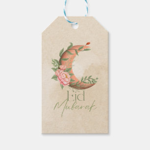 Watercolor elegant Eid Mubarak  Gift Tags