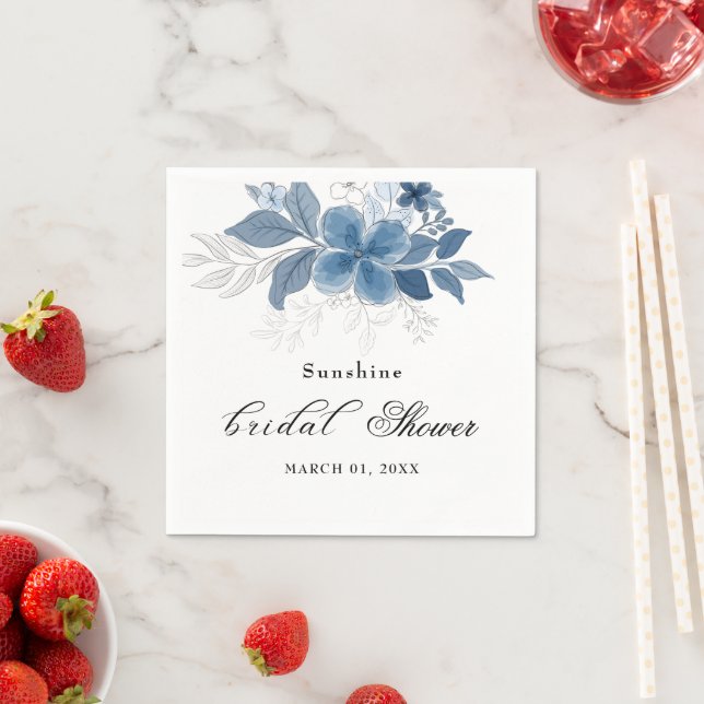  Watercolor Elegant Eucalyptus   Napkins (Insitu)