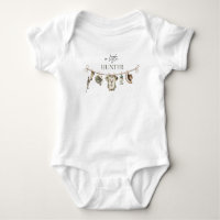 Watercolor Elegant Little Hunter Baby Shower