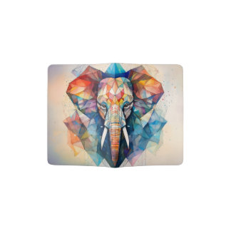 Watercolor Elephant Passport Holder