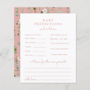 Watercolor Eucalyptus Baby Predictions & Advice 