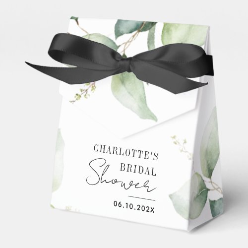 Watercolor Eucalyptus Greenery Bridal Shower