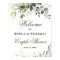 Watercolor Eucalyptus Greenery Couples Shower Sign