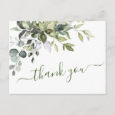 Eucalyptus Watercolor Postcard Set