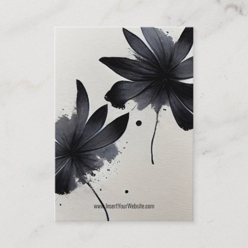 Watercolor Eucalyptus Kraft Earring Display Logo Business Card