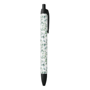 Watercolor Eucalyptus Pattern Pen