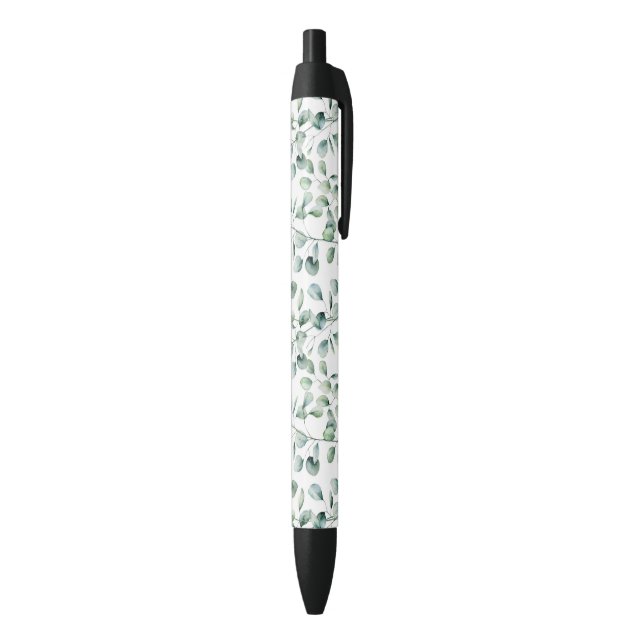 Watercolor Eucalyptus Pattern Pen (Bottom (Vertical))