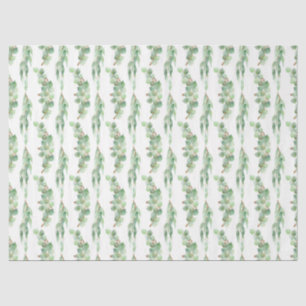 Watercolor Eucalyptus Series Design 10 Tissue Paper
