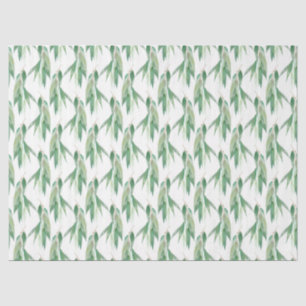 Watercolor Eucalyptus Series Design 18 Tissue Paper