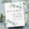 Watercolor Eucalyptus Wedding Save the Date