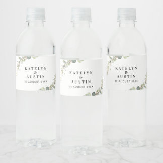 Create Your Own Custom Water Bottle Labels | Zazzle
