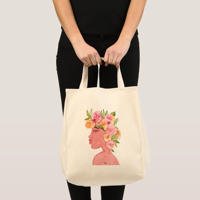 Watercolor Fabric Bag (Front (Product))