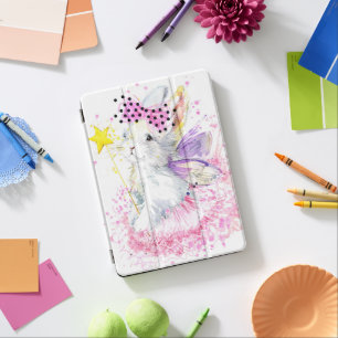 Watercolor Fairy Bunny iPad Pro Cover
