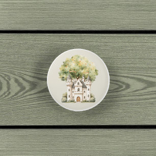 Watercolor Fairytale Princess Whimsical Ceramic Knob