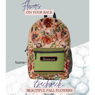Watercolor Fall Floral