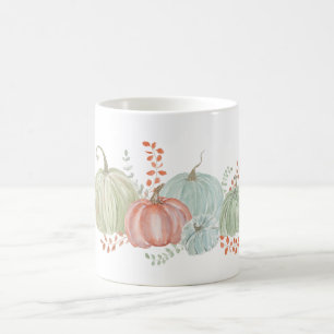 Watercolor Fall Pumpkins Coffee Mug