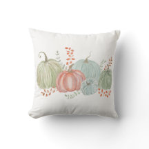 Watercolor Fall Pumpkins