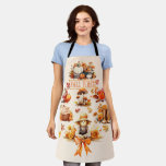 Watercolor Fall Vibes Apron