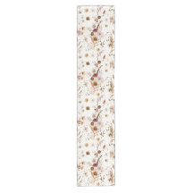 Watercolor Fall Wildflowers