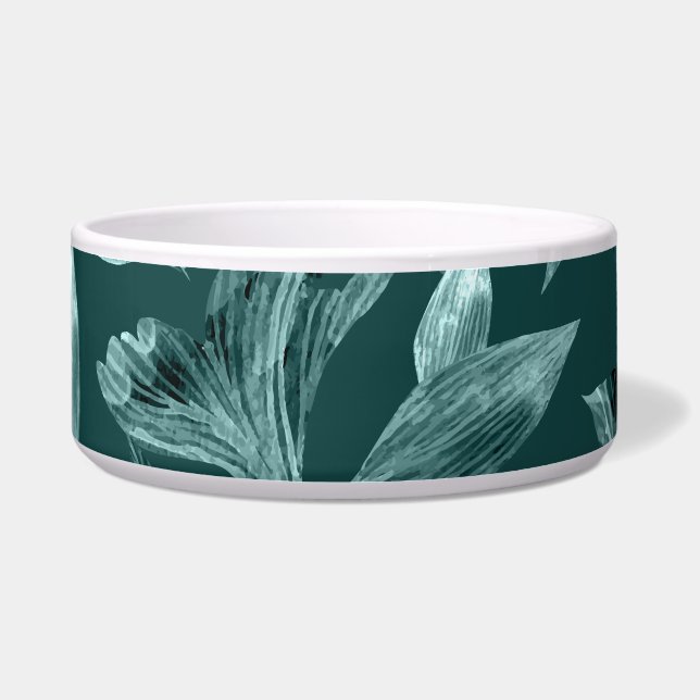 Watercolor fallen leaves 10 bowl (Front)