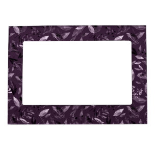 Watercolor fallen leaves 7 magnetic frame