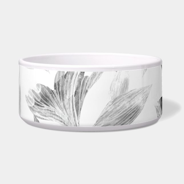 Watercolor fallen leaves 8 bowl (Front)