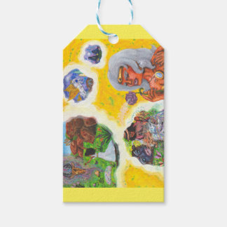Watercolor Fantasy Goddess Dreams Love Dimension Gift Tags
