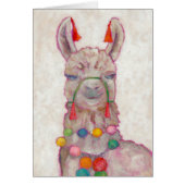 Watercolor Festival Llama (Front)