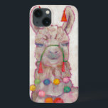Watercolor Festival Llama iPhone 13 Case<br><div class="desc">Llama Artist Festival: Chariklia Zarris</div>