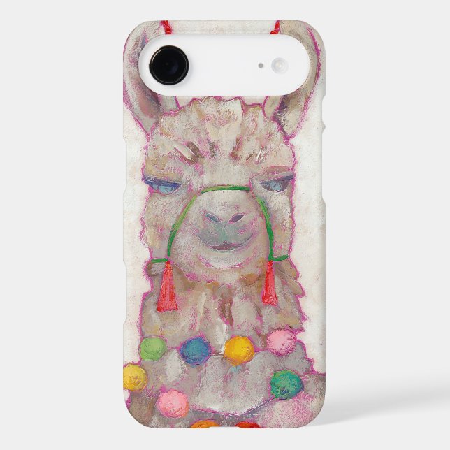 Watercolor Festival Llama Case-Mate iPhone Case (Back)