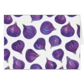 Watercolor figs pattern (Front Horizontal)