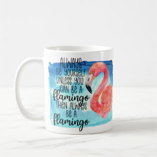 Watercolor Flamingo Coffee Mug