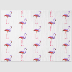 Watercolor Flamingo Series Design 7 Tissue Paper