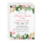 Watercolor Flamingo Tropical Floral Bridal Shower