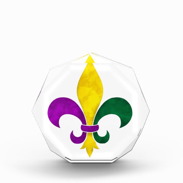 watercolor fleur de lis award (Front)