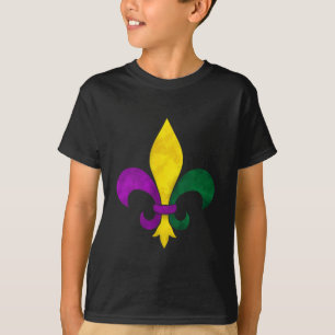 watercolor fleur de lis T-Shirt