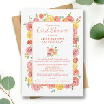 Watercolor Floral  |  50th Birthday Card Shower<br><div class="desc">Celebrate your loved one's 50th birthday in style with these beautiful watercolor rose card shower invitations. Our elegant floral art design is perfect for inviting family and friends to join in the celebration by sending cards on their special day. With our customizable templates, it's easy to personalize each invitation with...</div>