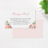 Watercolor Floral Baby Shower Book Request (Desk)