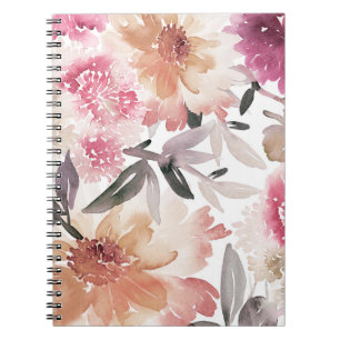 Watercolor floral backgroundpattern,flower,art,flo notebook