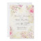 Watercolor Floral Boho Bridal Shower Invite